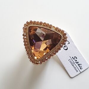 Sophia Collection - Rhinestone Stretch Ring